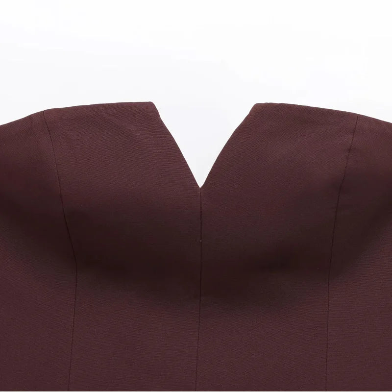 Traf topos para mulheres sem alças fora branco colheita topo mulher verão espartilho tubo topos sexys sem costas regata sem mangas sólido topos