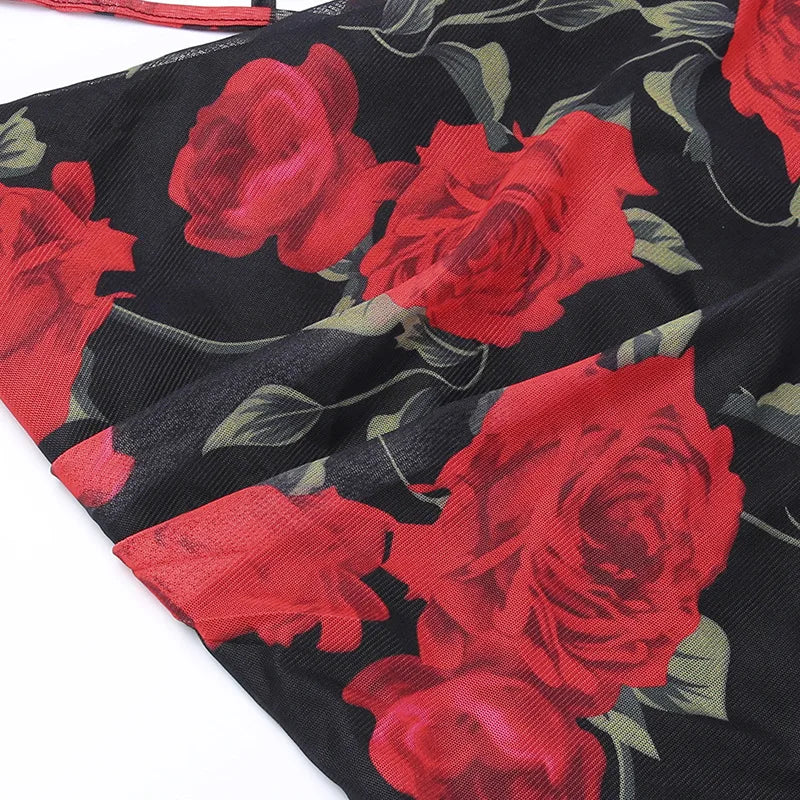 Flores impressão cinta de espaguete vestidos feminino temperamento pacote hip bodycon vestido longo moda sexy sem costas senhora magro vestidos